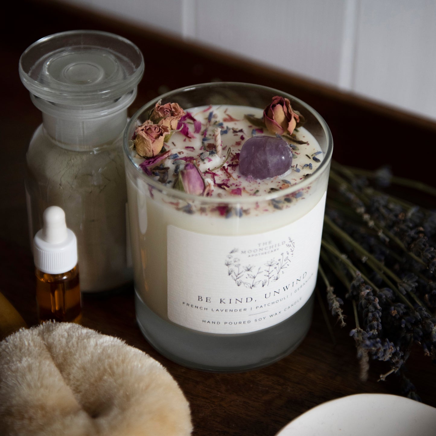 'Be Kind, Unwind" Soy Wax Candle