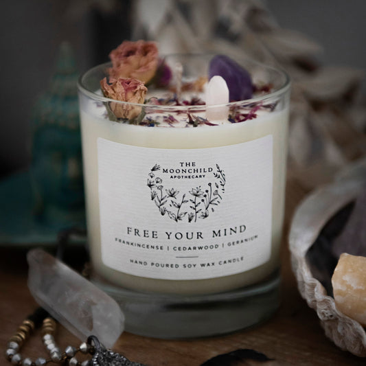 'Free Your Mind' Soy Wax Candle