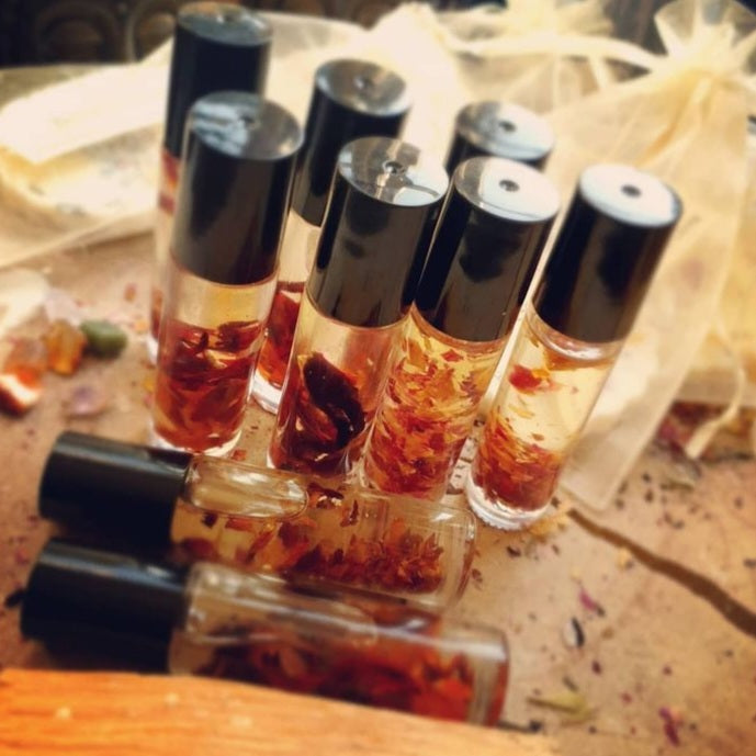Focus and Clarity Travel Rollette Essential Oil Bottle