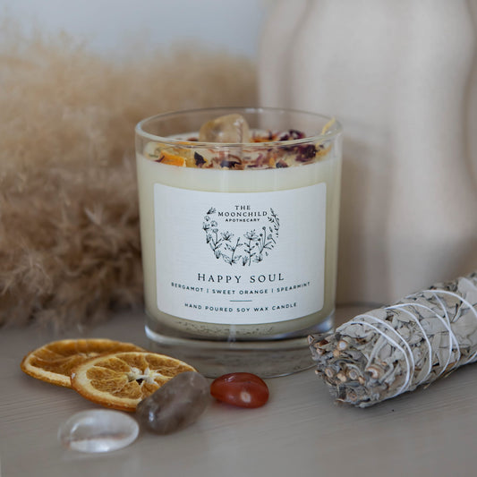 'Happy Soul' Soy Wax Candle